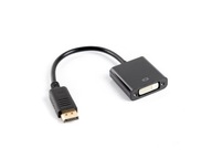 Lanberg DisplayPort M - adaptér DVI-D F; 0,10 m;