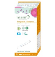 SET 5 x Masmi SUPER PLUS ekologické tampóny s BIO aplikátorom 12 ks.