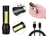 Lovecký hľadáčik Cree XM-L T6 ZOOM USB