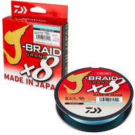 Daiwa J-Braid X8 0,10mm 135m modrá