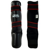 Chránič holene Step Profight PU 1038, čierny, XL