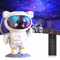 LED STARS PROJEKTOR ASTRONAUT NOČNÁ LAMPA PRE DETI + DIAĽKOVÉ OVLÁDANIE