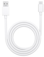 Biely USB-A - USB-C kábel OPPO SuperVooc 1m