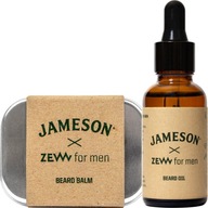 Darček Zew X Jameson Beard Set Oil 30 ml a balzam 80 ml