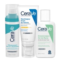 CeraVe Set hydratačný krém na tvár SPF 50, sérum s retinolom 30 ml