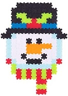 Jixelz Puzzle Pixels Bauble Snowman