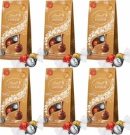 Lindt LINDOR Rozmanité čokoládové pralinky s náplňou 100g x6