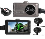 MOTORKOVÝ VIDEOREKORDÉR 2x FULL HD 1080p KAMERA