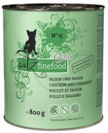 Catz Finefood Classic N.15 kura a bažant 800g