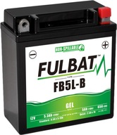 Batéria Fulbat YB5L-B 12V 5,3Ah 65A P+