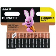 Duracell Basic LR03/AAA alkalické batérie 12 ks.