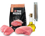 PAN MEAT Teľacie mäso s morkou 9kg Crispy XS + tyčinka Alpha Spirit 1 ks