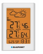 Meteostanica Blaupunkt WS15WH s vonkajším senzorom.