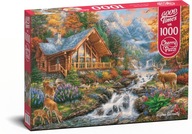 Puzzle 1000 dielikov. Alpský pokoj