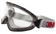 Ochranné okuliare 3M 2890/S tesné polykarbonátové šošovky pre polomasky
