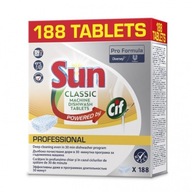 Classic Sun Cif tablety do umývačky riadu 188 ks.