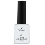 Yokaba Nail Spa Silver Conditioner mliečne perleťový kondicionér na nechty 15ml