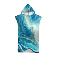 Surf Poncho rýchloschnúci prebaľovací uterák