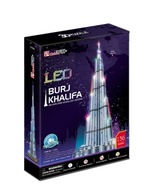 3D LED puzzle Burj Khalifa136