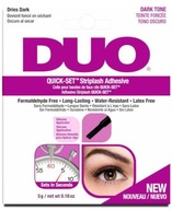 Duo Lepidlo na riasy so štetcom DARK TONE Black 5g