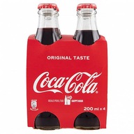 Coca Cola obyčajný pohár 4x200 ml