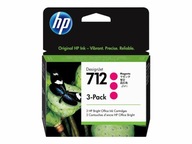 Hp 712 Magenta 3ED78A atrament tri balenia 3x29 ml ORIGINÁL