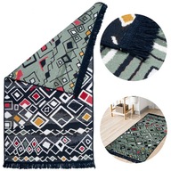 Kilim Koberec tkaný obojstranný Boho koberec so strapcami obojstranný 80 x 150 cm