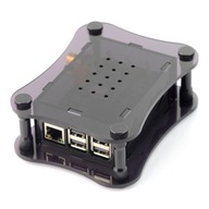 Puzdro pre Raspberry Pi 3/2 a pre Allo DigiOne čierne