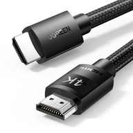 UGREEN HDMI 2.0 KÁBLE FULL HD 2K 4K 60HZ HDR 3D 18GBPS 3M BRAID