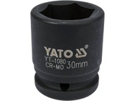 Šesťhranný rázový nástrčný kľúč 3/4'' krátky 30 mm YATO rázový kľúč