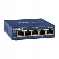 Garantovaný prepínač Netgear GS105GE 5x1Gbit život