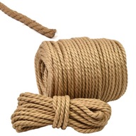 ROPE JUTE ROPE Sailing - Dekoratívne na škrabadlo Natural 16mm - 10m