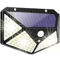 SOLÁRNA LAMPA SO SÚMRAKOVÝM SNÍMAČOM POHYBU 100 LED