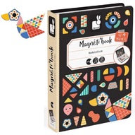 Magnetické TVARY PUZZLE Magnetibook, Janod