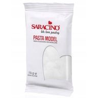 Saracino Cukrová pasta na modelovanie, biela, 1 kg