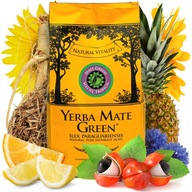 Yerba Mate Zelená MAS IQ Tropical 1kg 1000g Ovocná