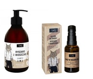 LAQ RYSZARD ŠAMPÓN SET 300ml + OLEJ 30ml