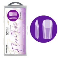 Nails Company Predlžovacie formy Flexi Tips - Square 240 ks