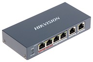 SPÍNAČ POE DS-3E0106HP-E 4-PORTOVÝ Hikvision