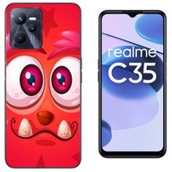 Silikónové puzdro pre Realme C35 Glass 9H