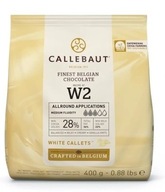 Callebaut W2 belgická biela čokoláda - 400 g