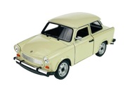 WELLY TRABANT 601 BÉŽOVÁ 1:24 LEGENDY PRL NOVÝ KOVOVÝ MODEL