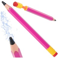 Sykawka, striekačka, vodná pumpa, ružová ceruzka