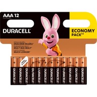 Alkalické batérie DURACELL AAA LR03 1,5 V