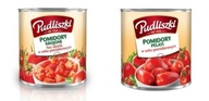 2x PUDLISZKI Paradajky nakrájané na kocky, pelati MIX