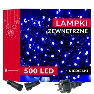 SVETLÁ VIANOČNÉHO STROMČEKA 500LED SVIETIDLÁ 31m