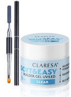 CLARESA BUILDING GEL SOFT & EASY CLEAR 90g