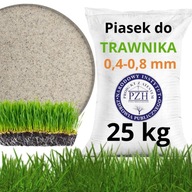 Pieskovanie trávnika tráva piesok 0,4-0,8 mm 25 kg