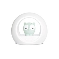 Zazu LOU Nočná lampa Owl Grey