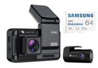 Autovideorekordér Navitel R480 2K DUAL + karta Samsung 64GB